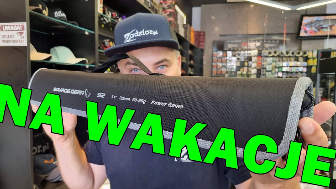 WĘDKI SPINNINGOWE TRAVEL NA WĘDKARSKIE WAKACJE