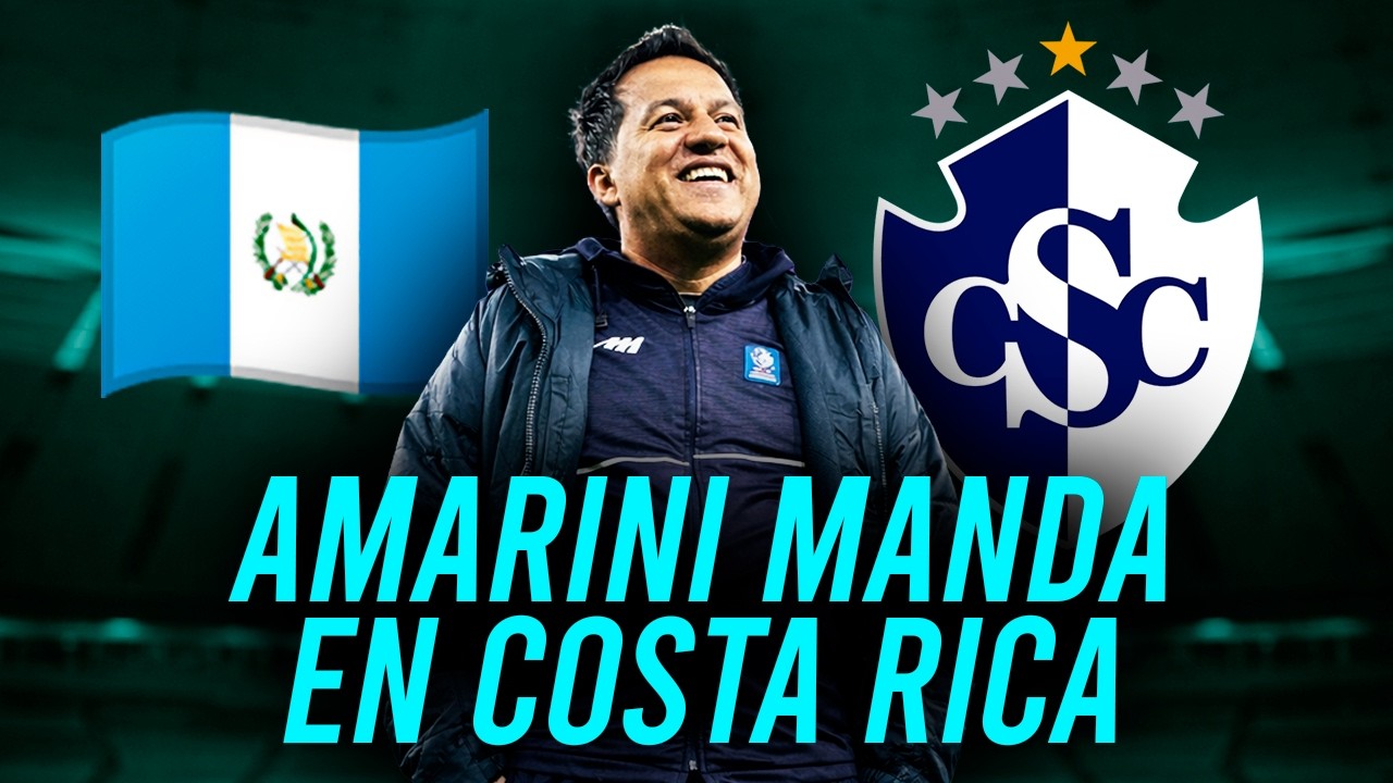 ¡GUATEMALTECO MANDA EN COSTA RICA! Amarini Villatoro ES LIDER en la Liga de Costa Rica