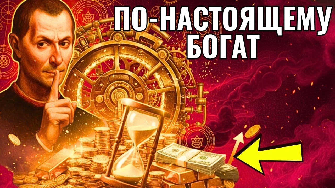 Как стать ПО-НАСТОЯЩЕМУ БОГАТЫМ, следуя запрещенной системе Макиавелли
