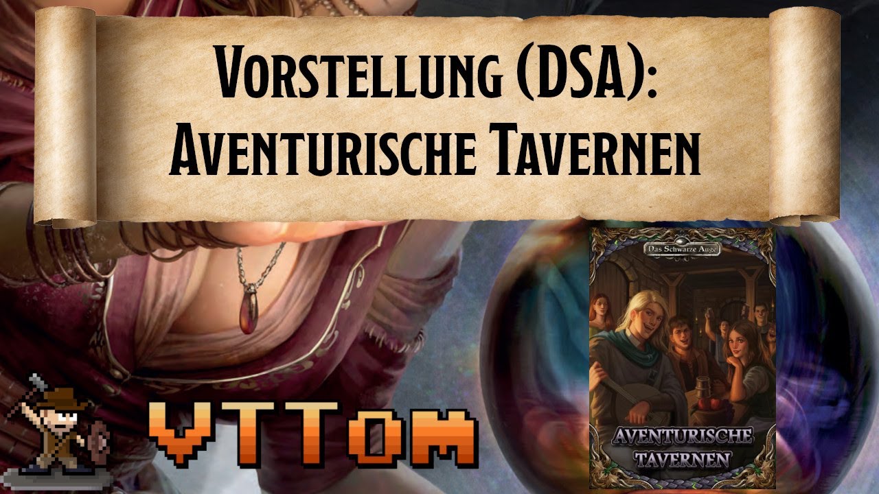 Aventurische Tavernen -  Foundry DSA [Toms Vorstellung]