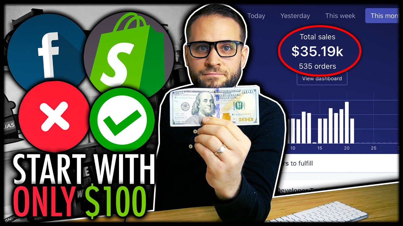 How To Start A Print On Demand Shopify Store For $100 Or Less