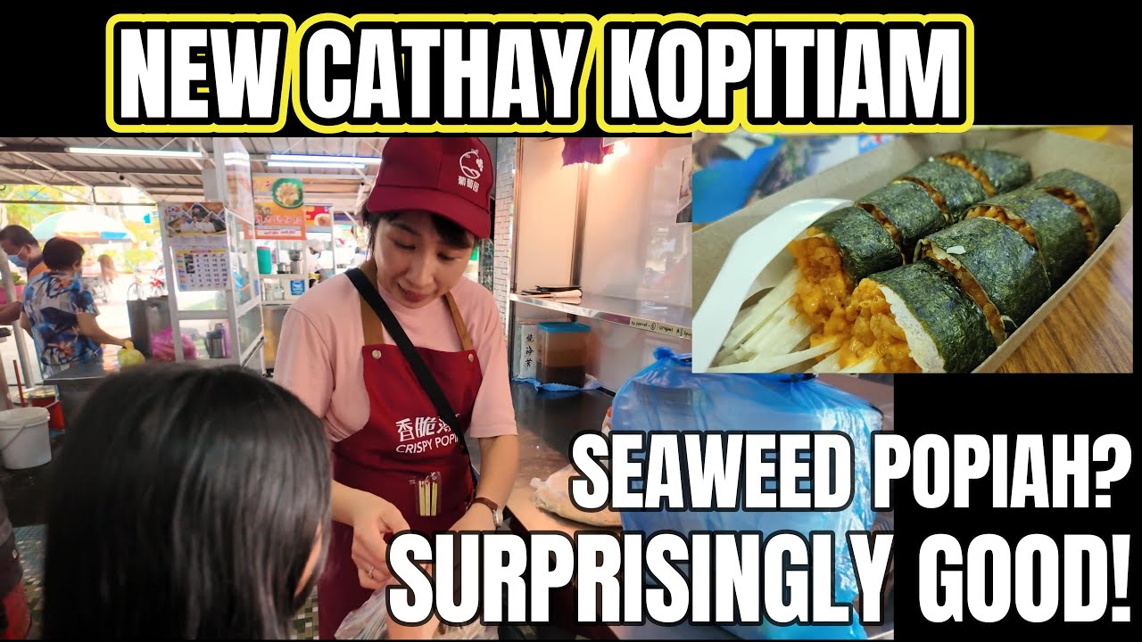 Brunch at New Cathay Coffeeshop we found something new & yummy | Pulau Tikus, Penang Food Adventure