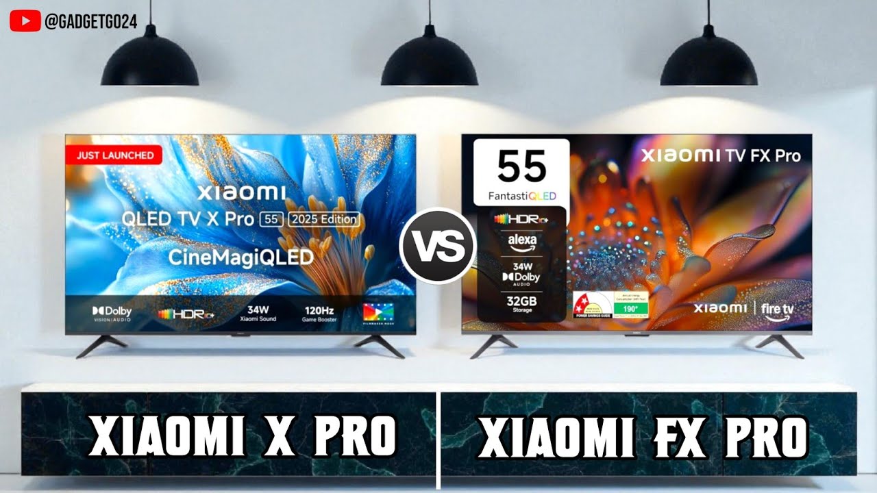 Xiaomi X Pro 2025 vs Xiaomi FX Pro 55&rdquo; &ndash; Best Xiaomi QLED TV Comparison!