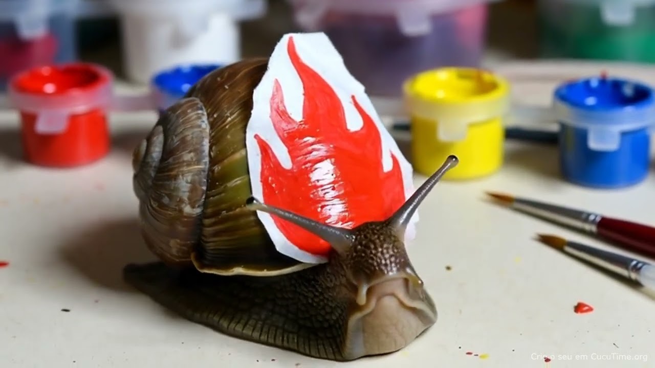 Cali, o Caracol e seu Casco Tunado