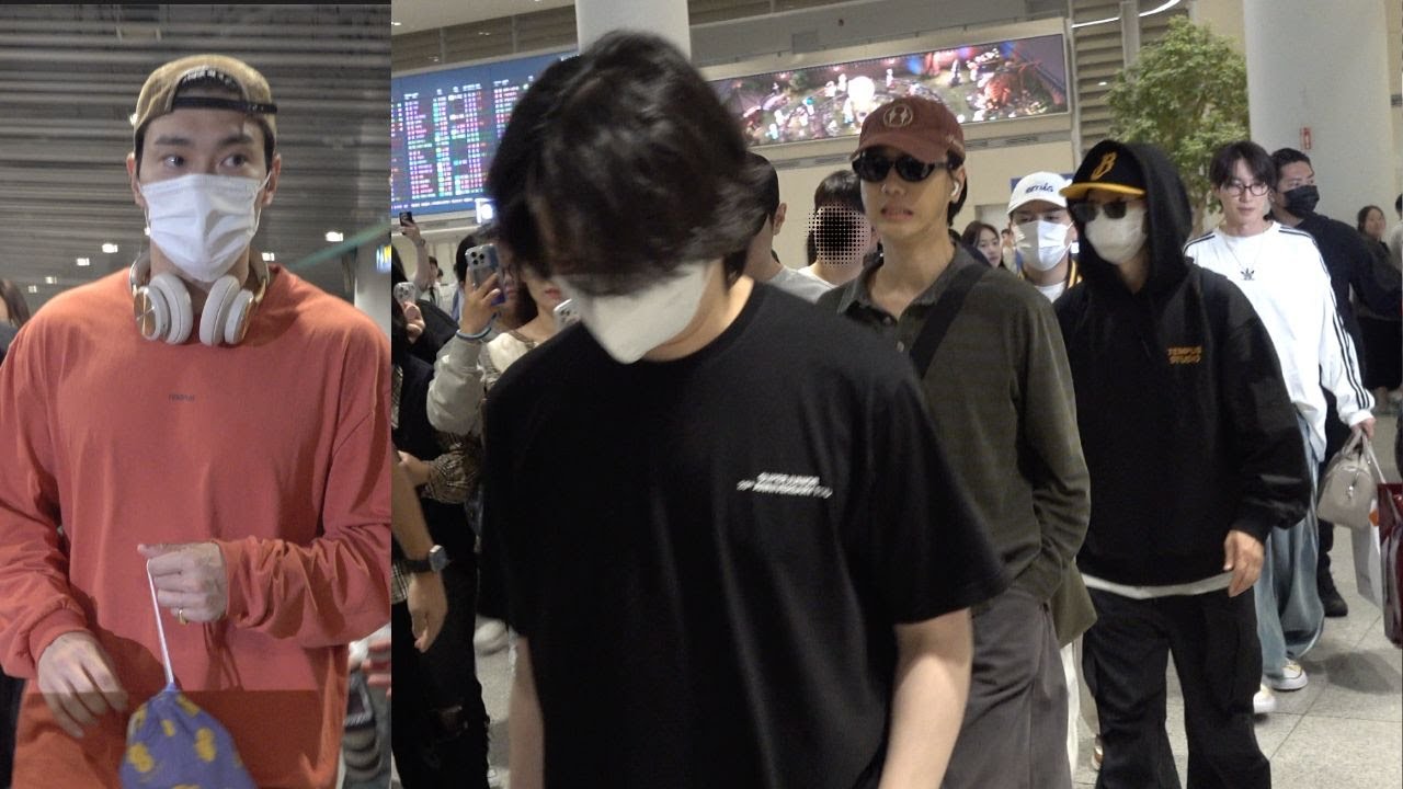 251005 #SuperJunior #슈퍼주니어 인천국제공항 입국 FANCAM