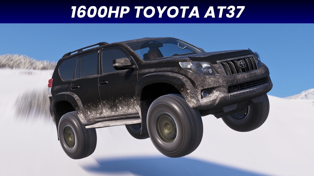 Forza Horizon 6 - 1600HP Toyota Land Cruiser is RIDICULOUS (S1-Class)
