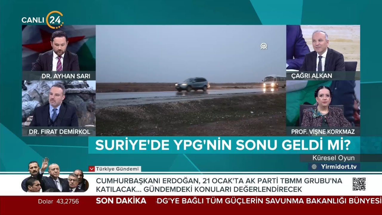 Çağrı Alkan ile “Küresel Oyun” / Suriye’de SDG Sorunu Çözüldü Mü? – 18 01 2026
