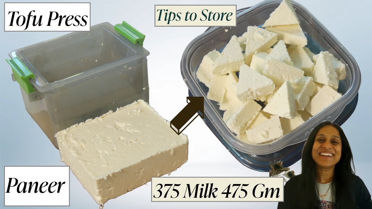 From 3L milk make 475gm Paneer use Tofu Press|No Cream |Better then market Tips how to make Paneer
