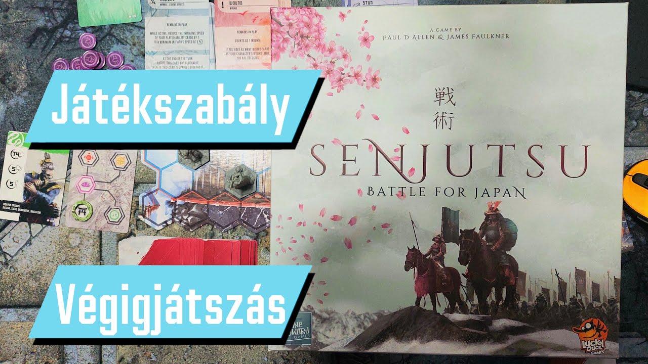 Senjutsu | Végigjátszás | Játékszabály