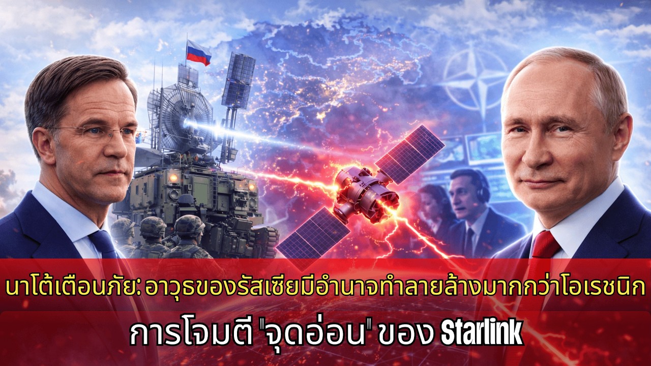 ข่าวกรองนาโตเตือน อาวุธรัสเซียเหนือกว่าโอเรชนิก โจมตีแบบ “จุดตาย” ใส่สตาร์ลิงก์