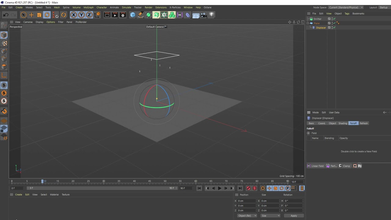 Quick Tutorial: Raindrop Effect for Octane/C4D in 3.5 minutes