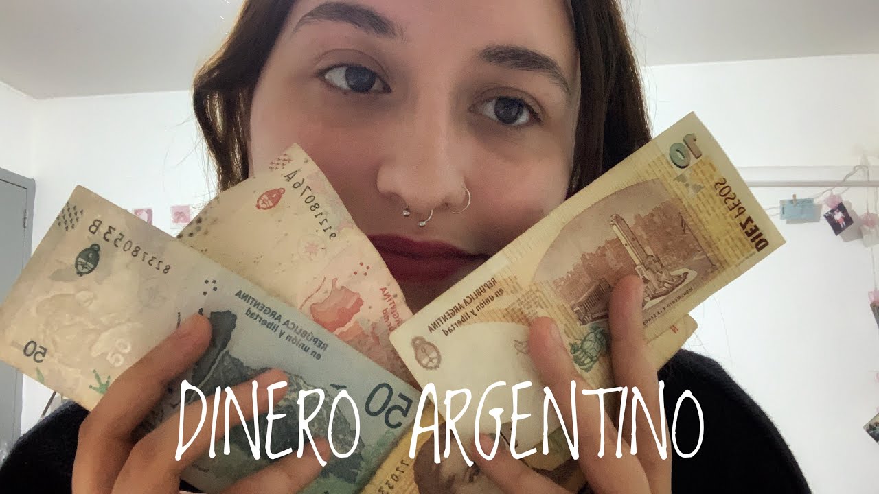 ASMR casero sin micro con billetes argentinos  💗