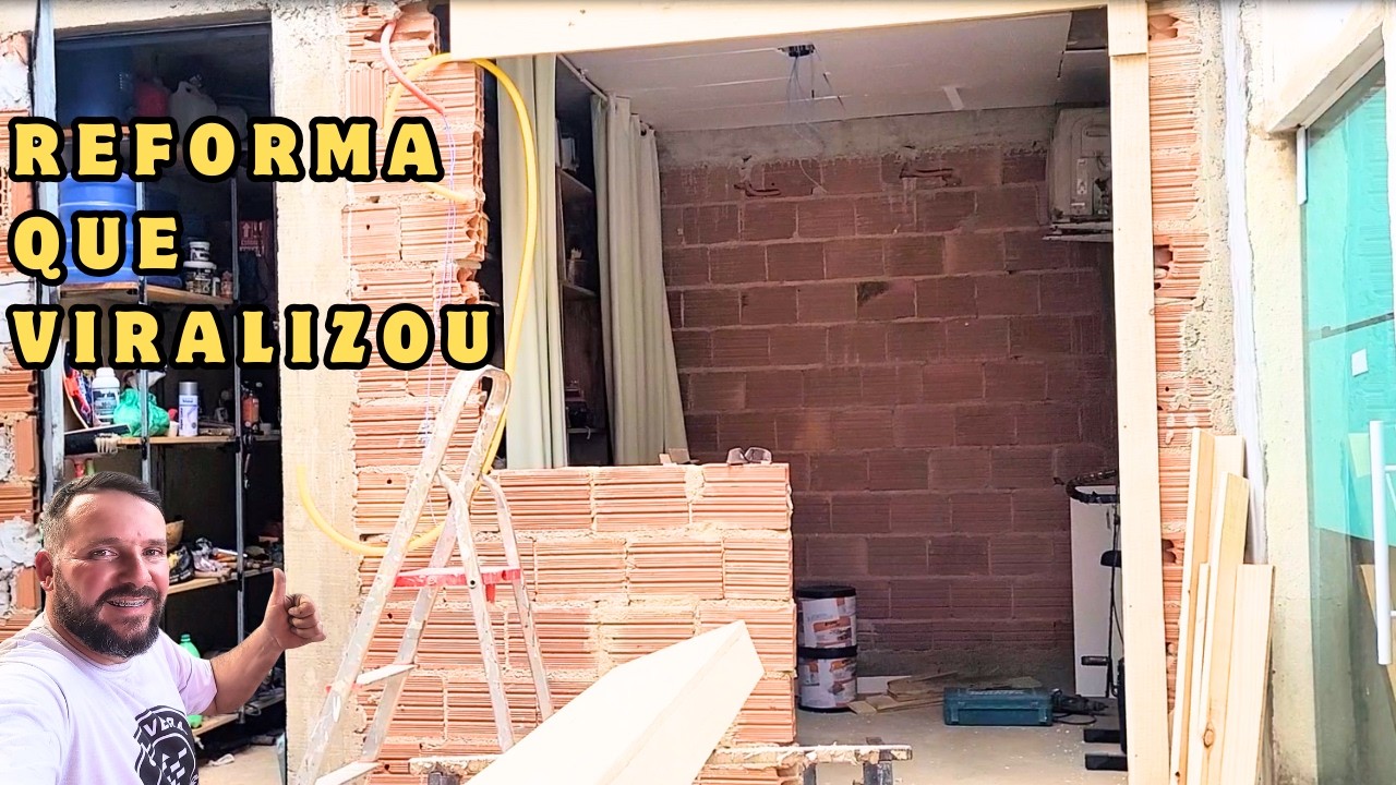 Pedreiro customiza quarto e gasta muito pouco! Incrível