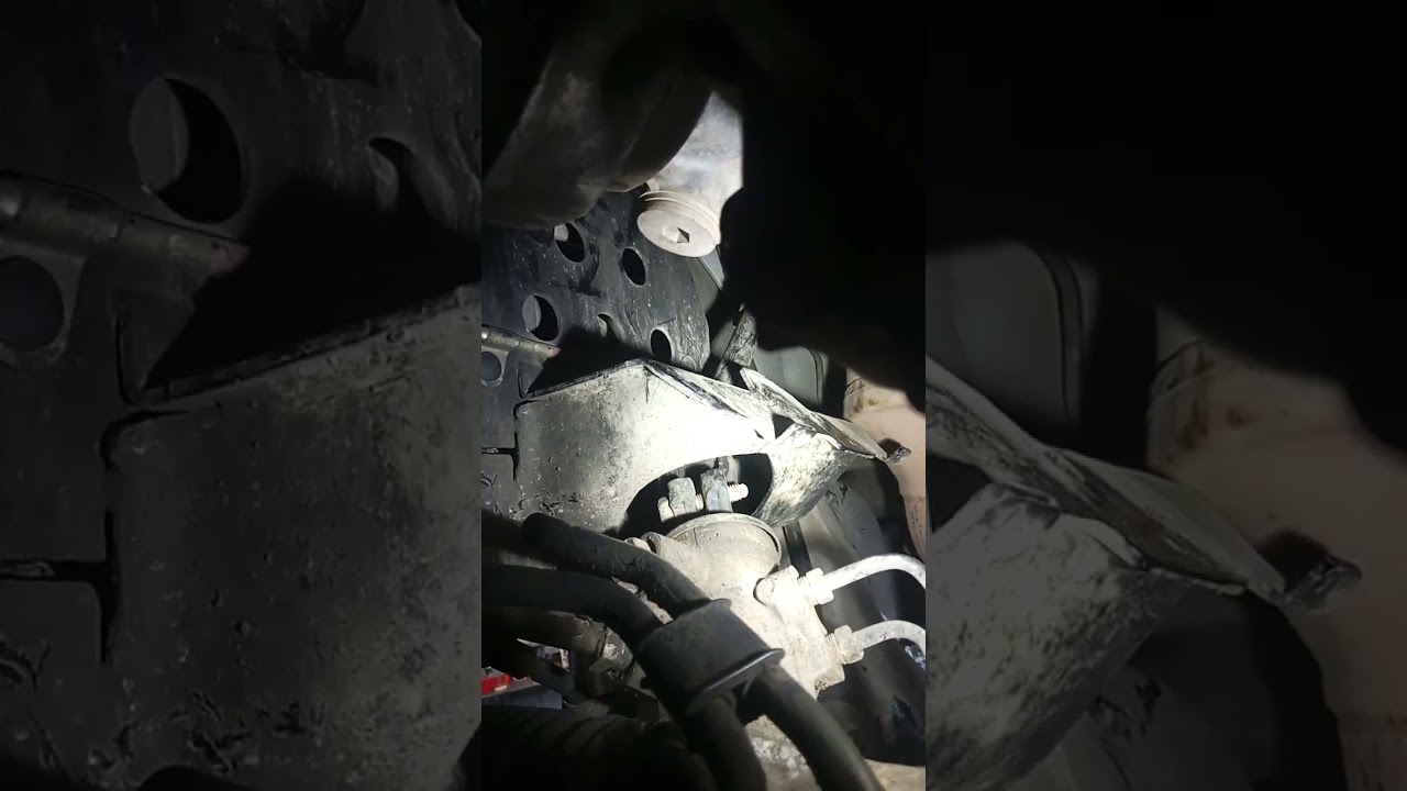 Isuzu Dmax drivers side engine mount tips part 1