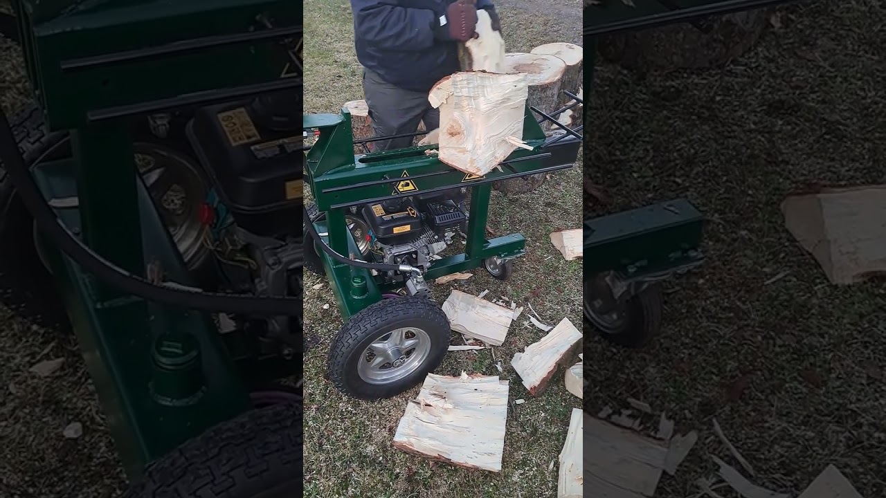 Wood splitter (hidraulinė malkų skaldyklė).