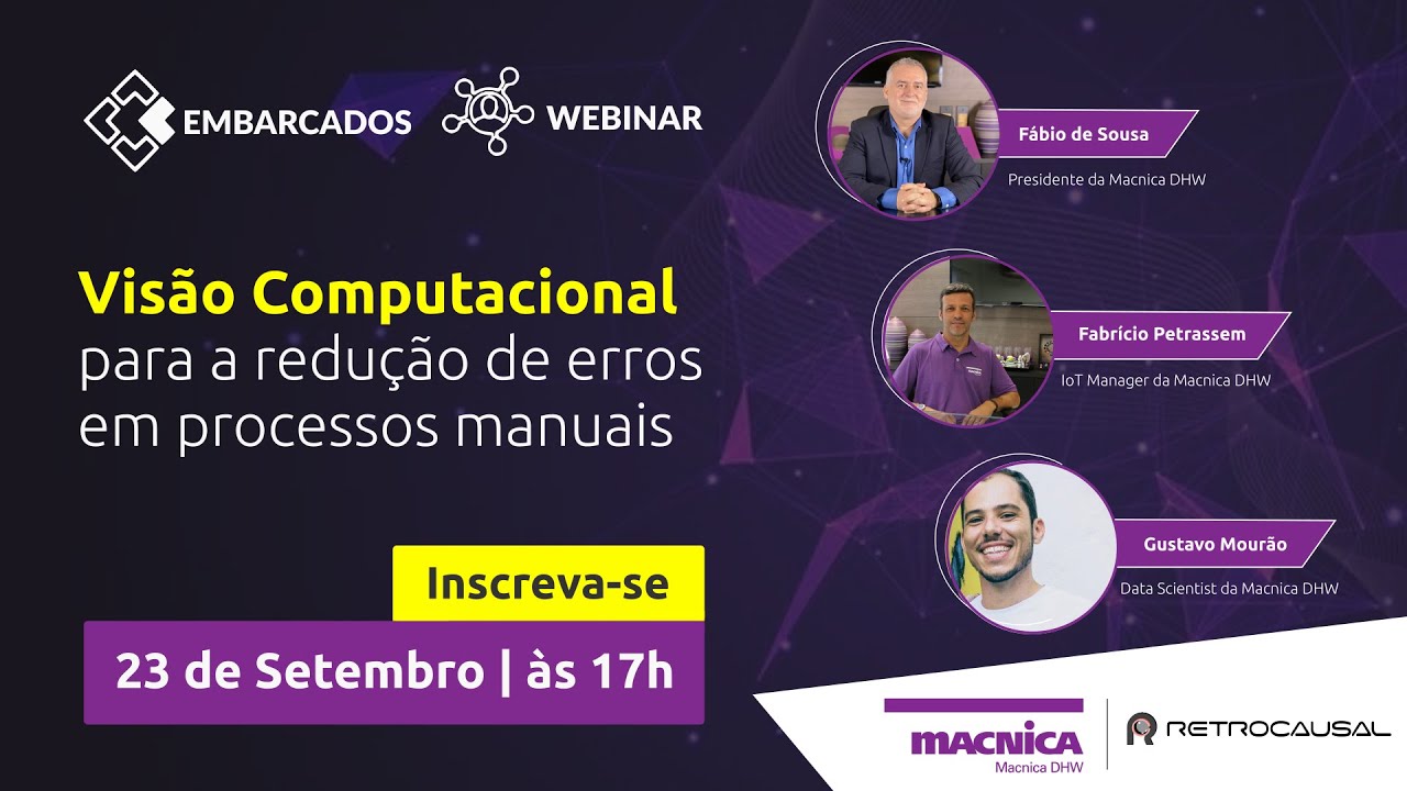 Webinar | Vis&atilde;o computacional para a redu&ccedil;&atilde;o de erros em processos manuais