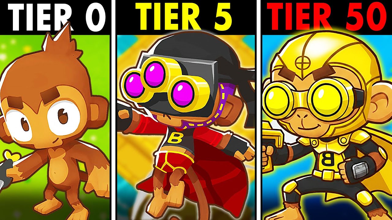 Dodałem 45 NOWYCH TIERÓW do DART MONKEY w Bloons TD 6