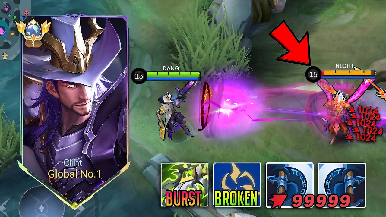 ONLY 0.01% CLINT USER KNOWS THIS BUILD!! (Bug crit or cheat?!) | CLINT BEST 1 HIT BUILD!💀🔥
