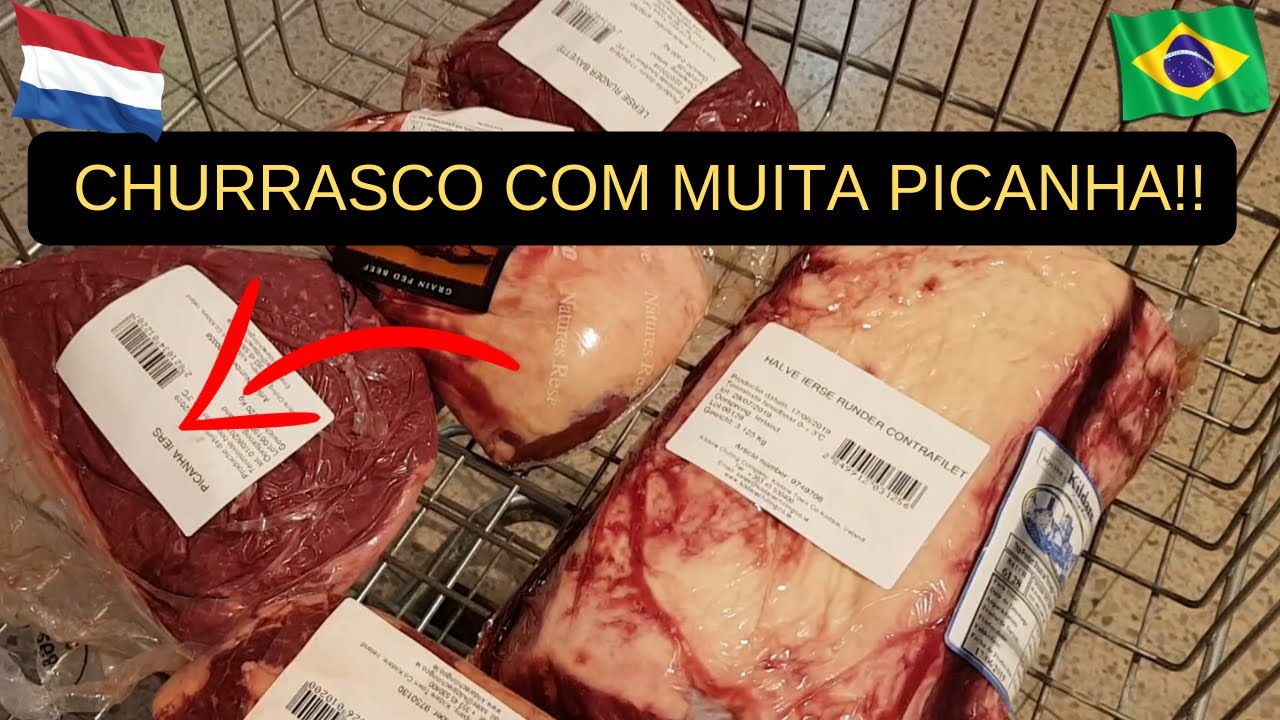 CHURRASCO COM PICANHA NA HOLANDA!! (+ BÉLGICA E ALEMANHA)