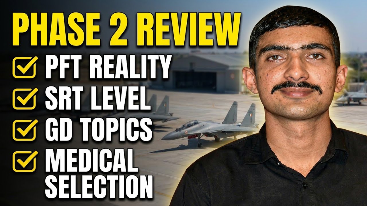 Airforce Phase 2 Review 24 July || PFT & SRT में आज क्या नया हुआ? || Intake 01/2027 #phase02review |
