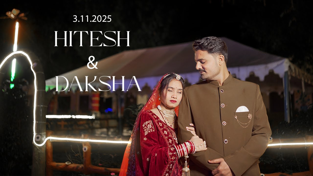 HITESH & DAKSHA || WEDDING 2025 || JALORE || SHIV SHAKTI STUDIO AHORE || 9799772620