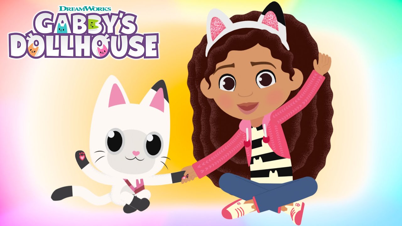 PAWS-itive Thoughts About People I Love - Gratitude Meditation For Kids! | GABBY'S DOLLHOUSE