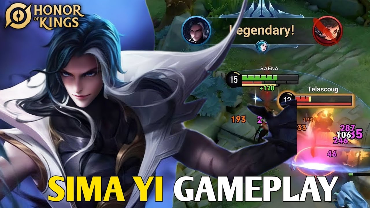 HOK : SIMA YI JUNGLE GAMEPLAY - HONOR OF KINGS