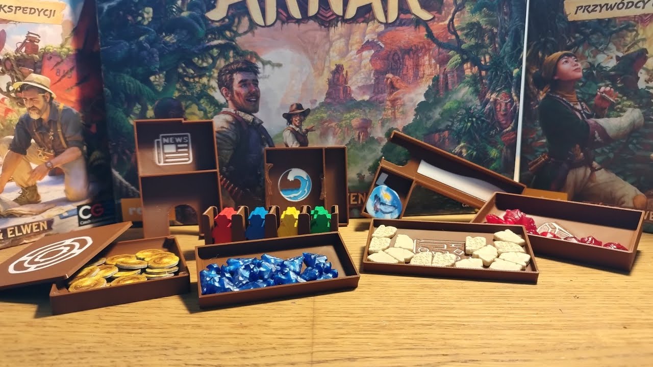 Lost Ruins of Arnak + all expansions insert.
