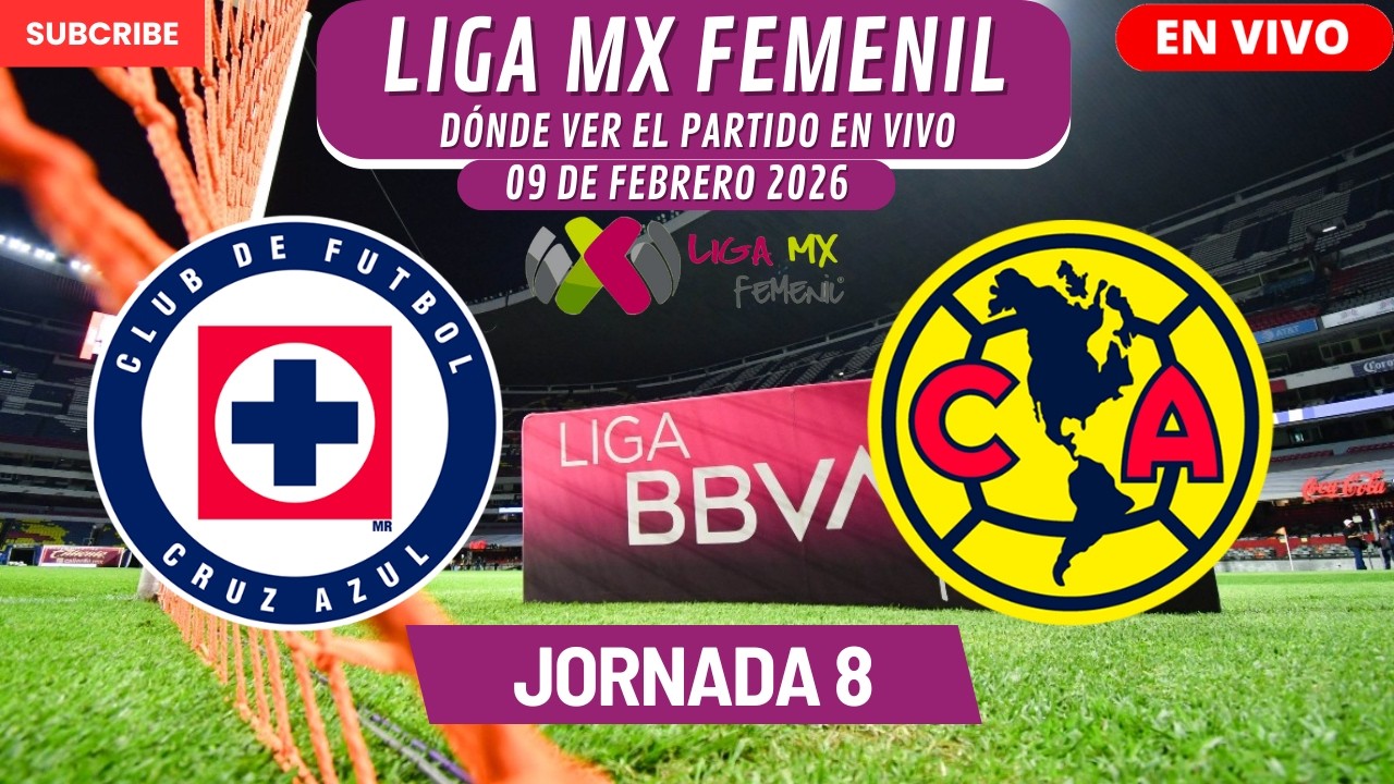 ⚽️Cruz Azul vs America⚽️Donde ver el Partido En Vivo|Jornada 8 de la Liga MX Femenil 2026