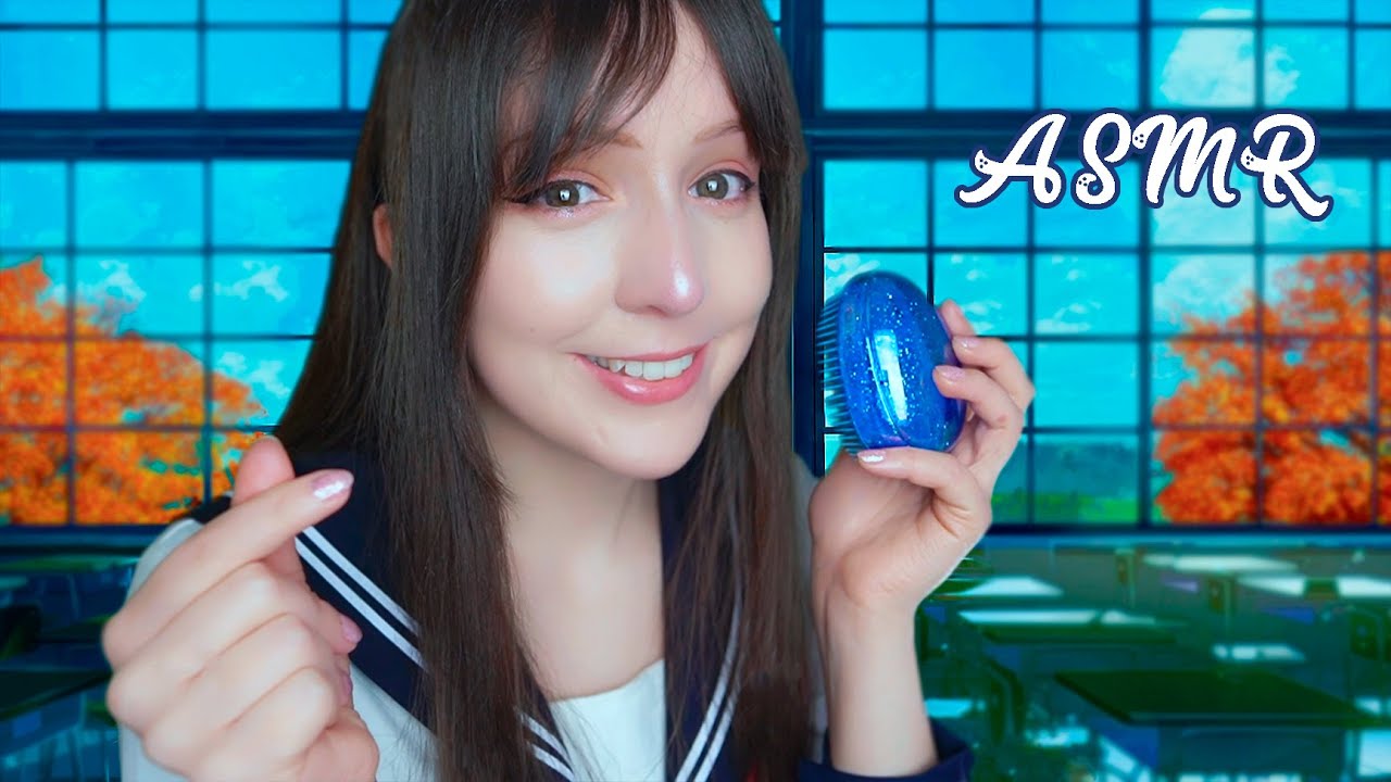 ⭐ASMR Твоя ОБСЕДАЮЩАЯ Подруга Укладывает Тебе Волосы и Играет с Ними 🪮[Субтитры] Мягкий голос