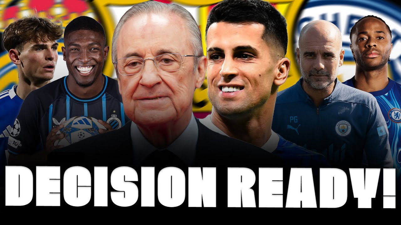 🚨 REAL MADRID: X2 €17M MOVES! CANCELO WANTS BARÇA! PEP’S FUTURE, STERLING, ORDONEZ-LIVERPOOL…
