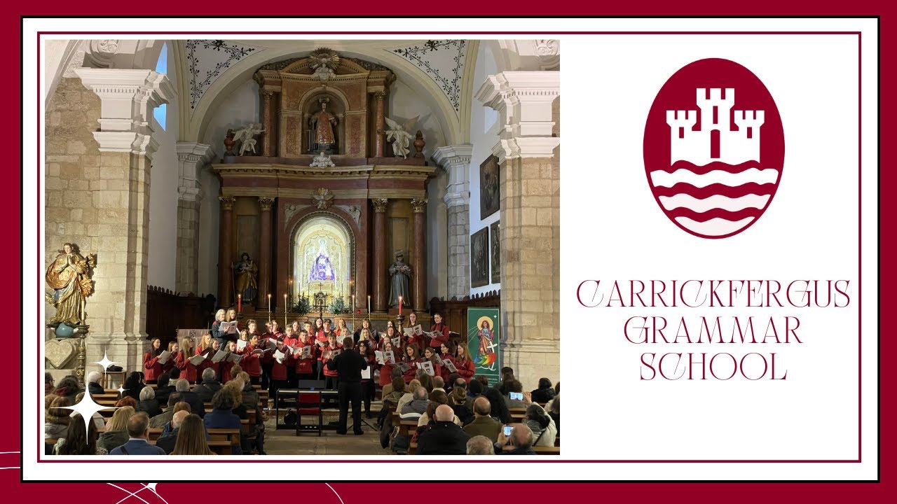 Voces jóvenes del Carrickfergus Grammar School de Irlanda del Norte