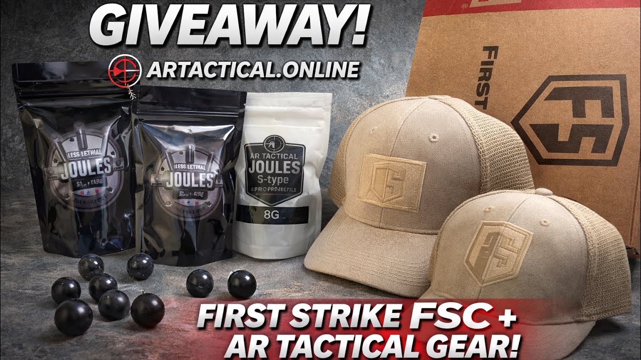 “500 Subscriber Giveaway! Wins a First Strike FSC + AR Tactical Gear!”