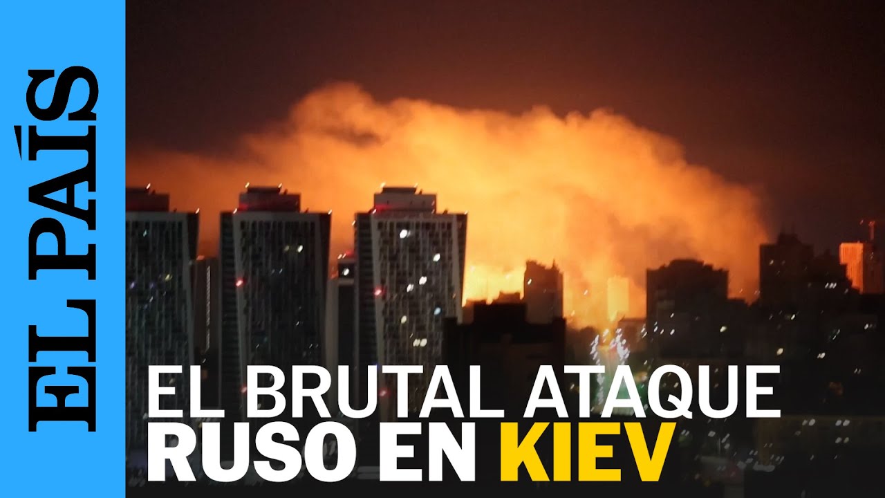 El ataque RUSO en KIEV deja dos muertos y más de una decena de heridos | EL PAÍS