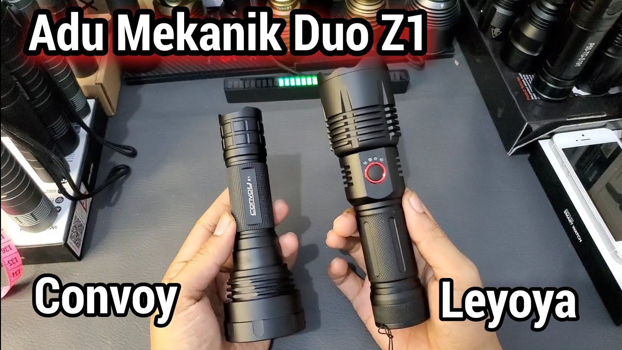 Perbandingan Convoy Z1 SST40 dengan Leyoya Z1 Yinding