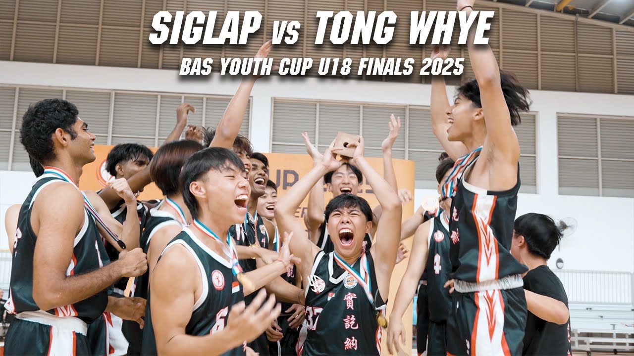SIGLAP COULDN'T BE STOPPED IN THE FINALS 🚨 | BAS Youth Cup U18 Finals Siglap vs Tong Whye Highlights