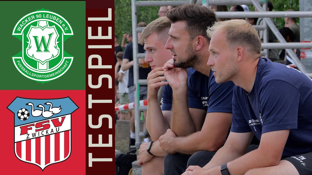 Flutlichtkracher vor über 800 Zuschauer | FSG Wacker 90 Leuben vs FSV Zwickau