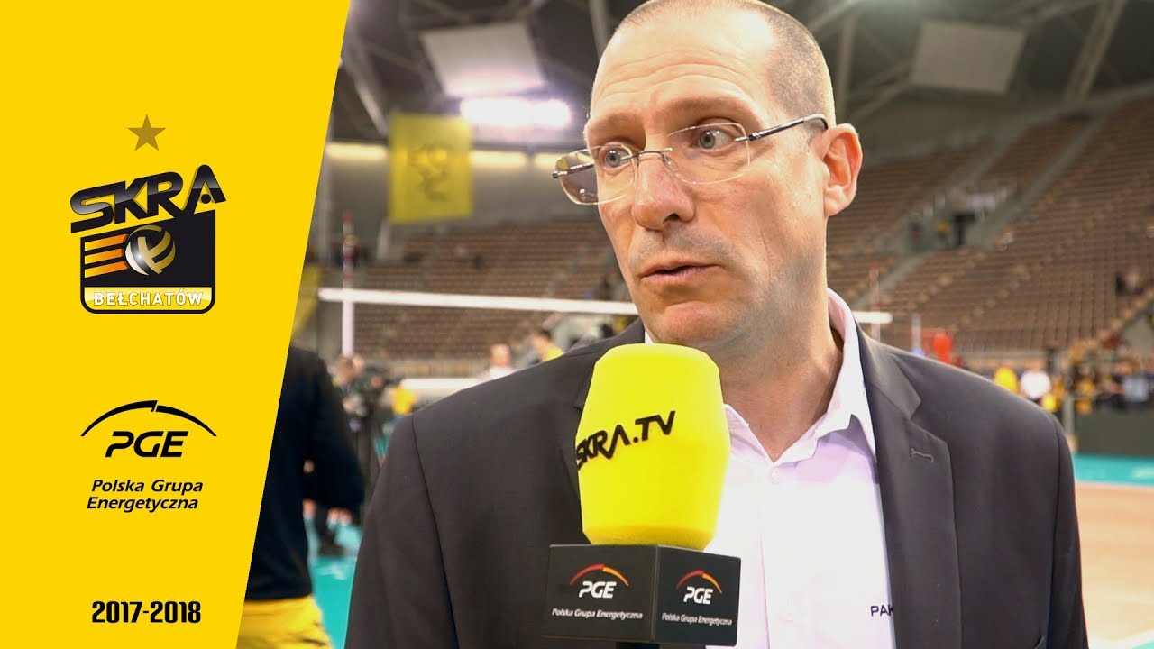 Roberto Piazza post-match interview after PGE Skra - Dynamo Moskwa 3:1
