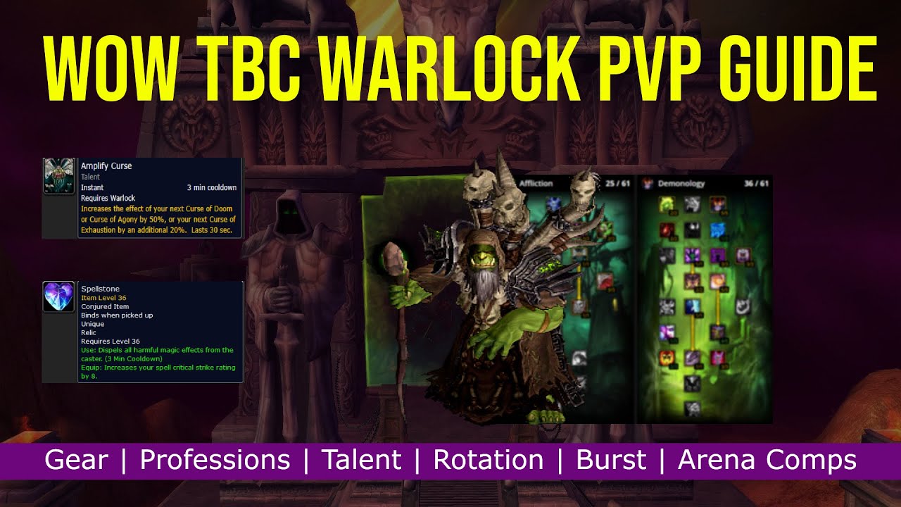 Wow Warlock TBC PVP Guide |TBC|
