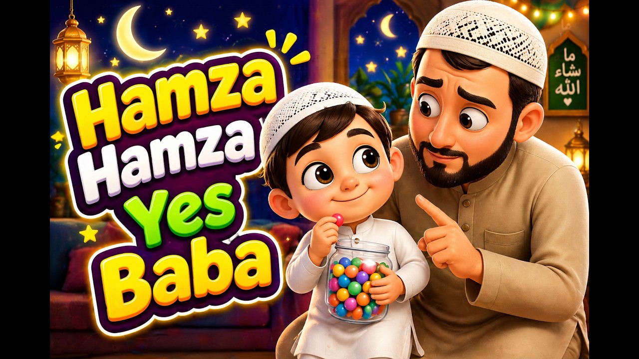 10min Loop | Hamza Hamza Yes Baba | Johny Johny Yes Papa | Muslim Kids Daily Routine | Babyjoy Songs