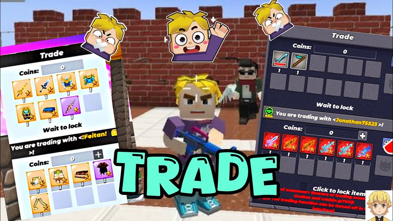 RICH 🤑 TRADING VIDEO OF BLOCKMANGO SKYBLOCK 🤗 #blockmango #skyblock 