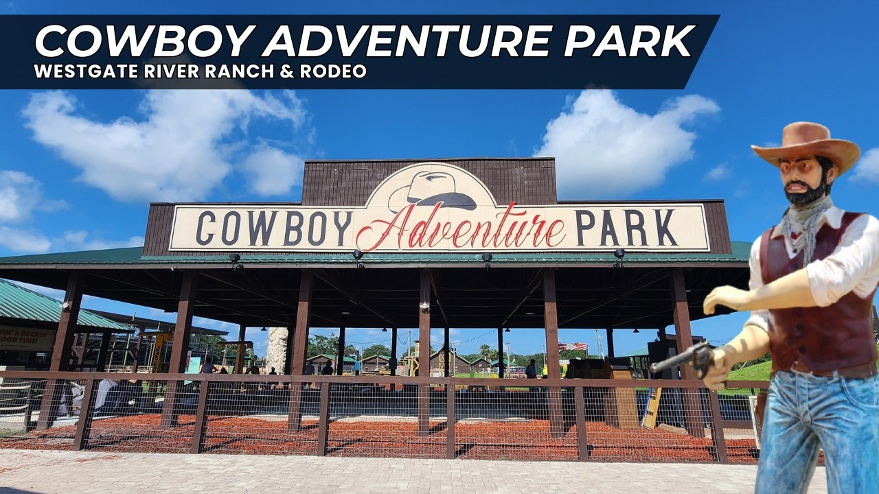 Checking Out the Cowboy Adventure Park at Westgate River Ranch & Rodeo (4K)
