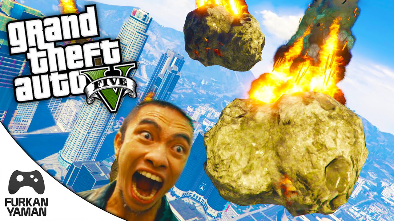 GTA 5 METEOR MODU - Kıyameettt!!