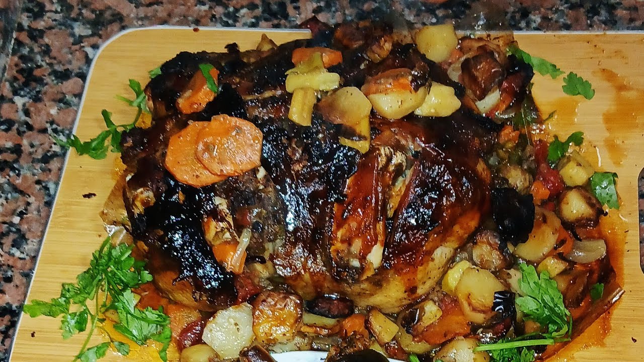 الفراخ المشوية بطريقة جديدة وسهلة بالكيس الحرارى هتلم كل الخضار اللى مش محتجاه ومفيده جدا ❤😉👌🏼