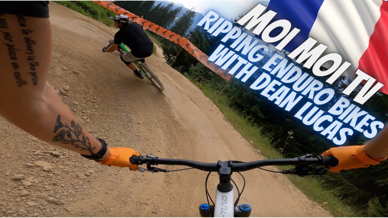 Ripping Enduro Bikes up Super Morzine with Dean Lucas - VLOG#41 | Jack Moir |