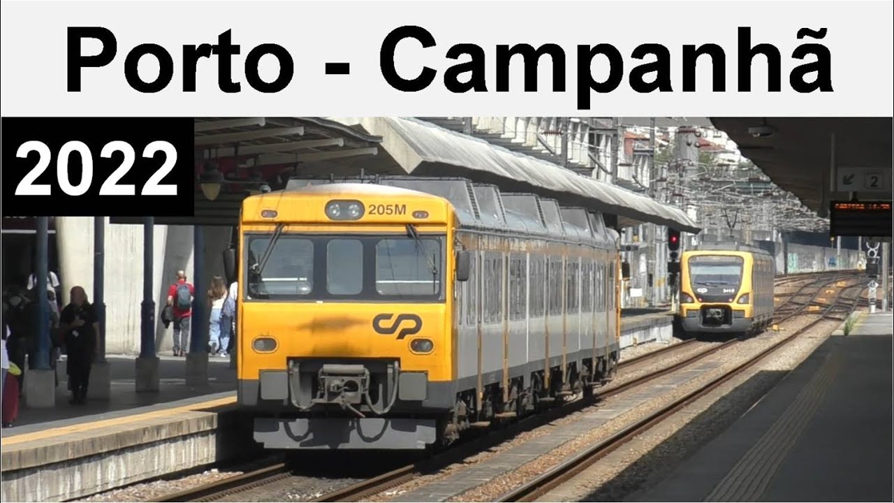 Porto Campanhã - Afternoon Trains Comboios de Portugal & MEDWAY