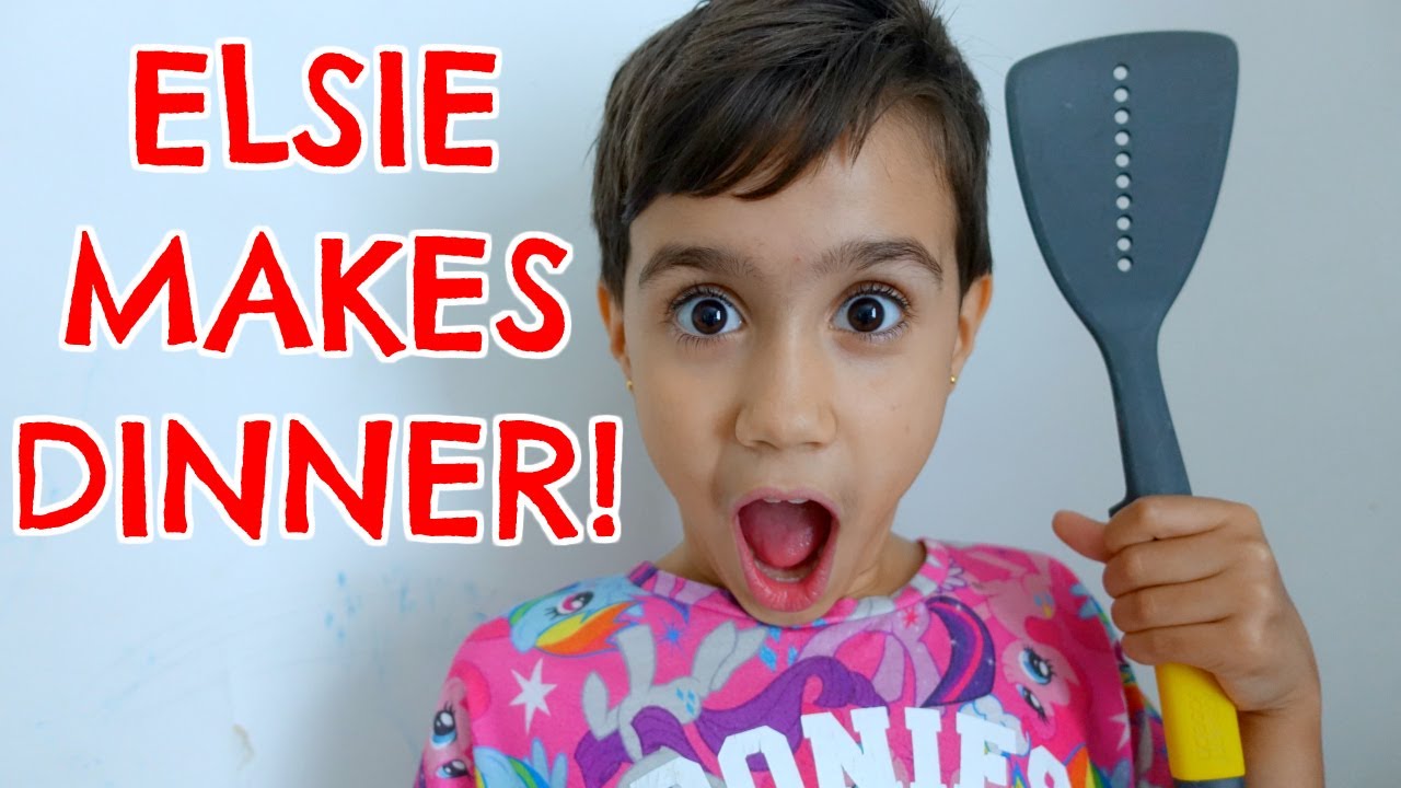ELSIE MAKES DINNER!!! #8 VLOG