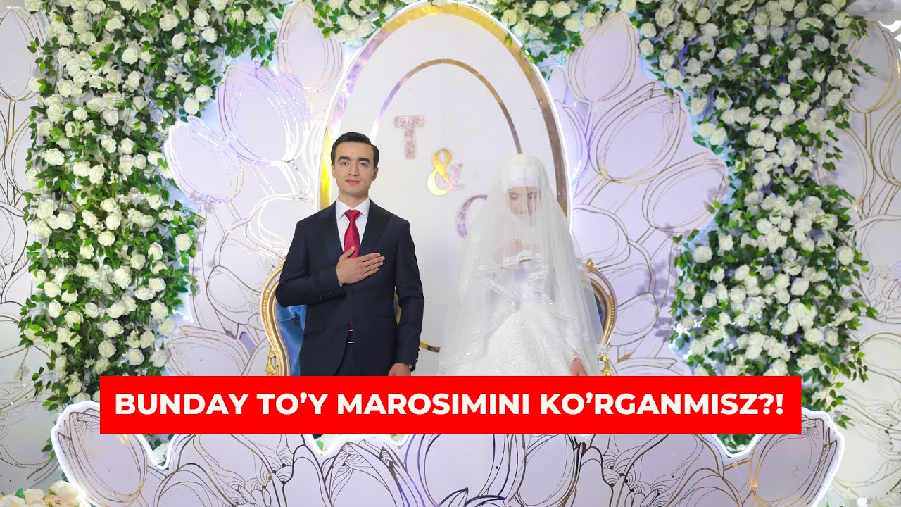 Bunday to'y marosimini ko'rganmisz ?!