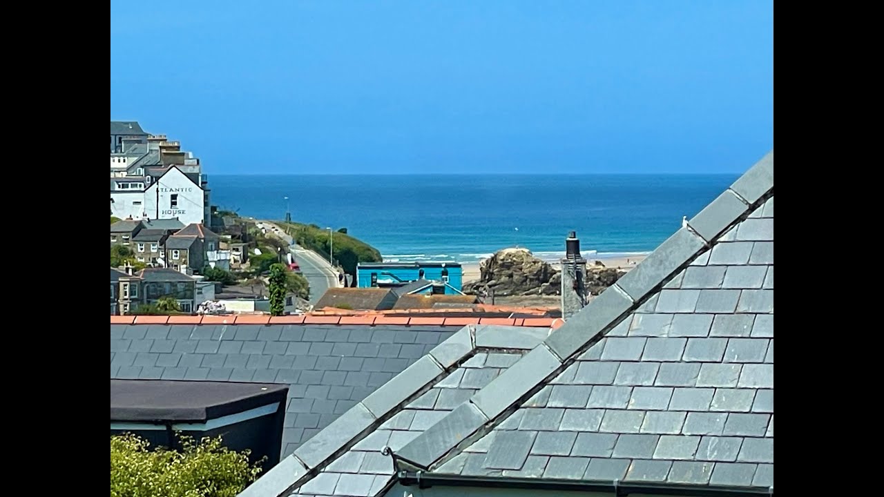 Sunnyside, Perranporth CORNWALL A well presented three bedroom semi detached house with sea view...