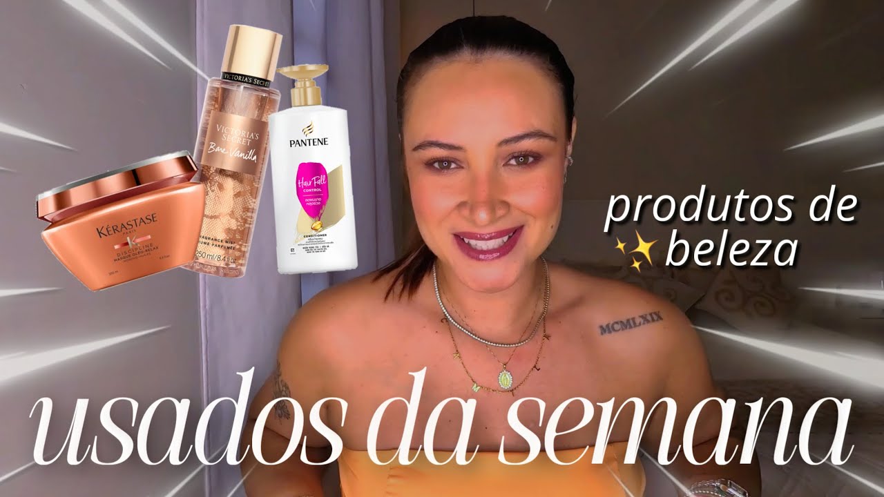 ✨Usados da Semana | Produtos de Beleza, Perfumes, Hidratantes, Cuidados com o Cabelo, Dicas e mais! 